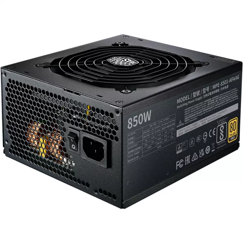 Fonte de alimentação Cooler Master MWE Gold 850 V2 850W