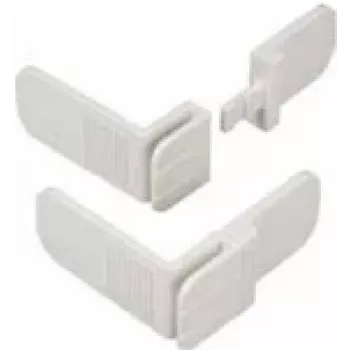 Bloqueio de segurança para crianças Olympia BS 820, branco, 2 unid., 86×80×38 mm