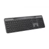 Logitech Signature Slim Solar+ K980 Teclado sem fios, US International, grafite