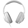 LORGAR Noah 101, headset gaming com microfone, ligação jack 3,5 mm, comprimento do cabo 2 m, design dobrável, almofadas de couro ecológico PU, tamanho: 185*195*80 mm, 0,245 kg, branco