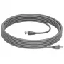 LOGITECH Cat5e Kit cabo Cat5e de 7,0m - GRAPHITE - WW (952-000073)