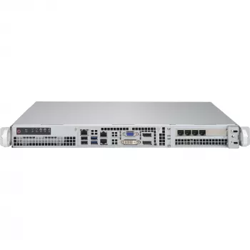 Supermicro - SuperChassis 515-R407 - Montagem em rack 1U STD e WIO MB 2 x 2,5 LEDs 4 x ventoinhas PWM 2 x ventoinhas para arrefecimento AOC Fonte de alimentação 400 W 43 x 437 x 429 mm