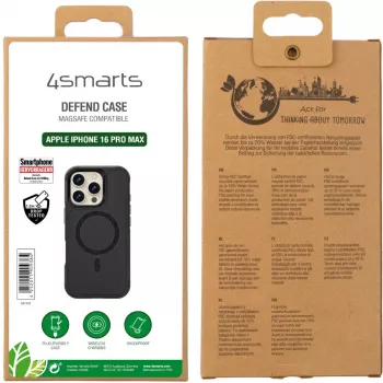 Capa Defend 4smarts para Apple - iPhone 16 Pro Max compatível com MagSafe