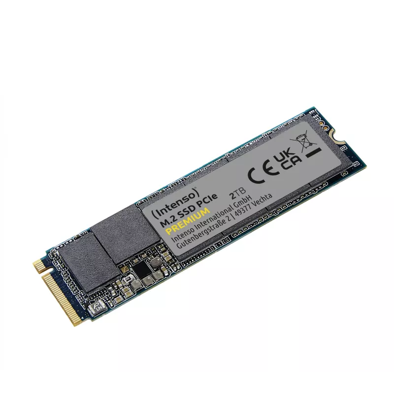 Unidade SSD Intenso 2 TB M.2 PCI Express 3.0 NVMe 3D NAND modelo 3835470