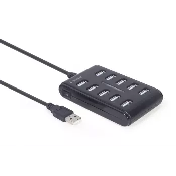 Hub USB Gembird UHB-U2P10P-01 — hub USB 2.0 de 10 portas
