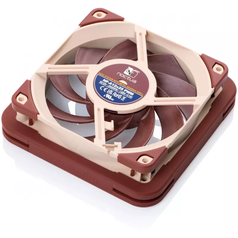 Lábio de vedação Noctua NV-MPG1-12.brown para ventoinhas de 120 mm — multiusos castanho