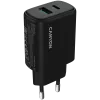 Carregador CANYON OnCharge 250 25W 1xPD 1xQC EU Preto