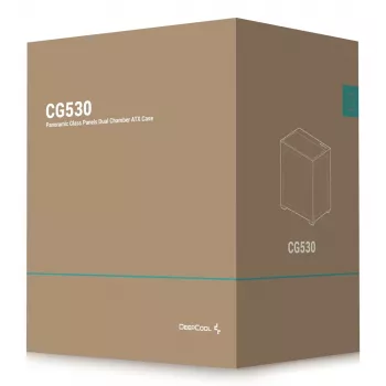 Caixa Midi Tower DeepCool CG530 preta