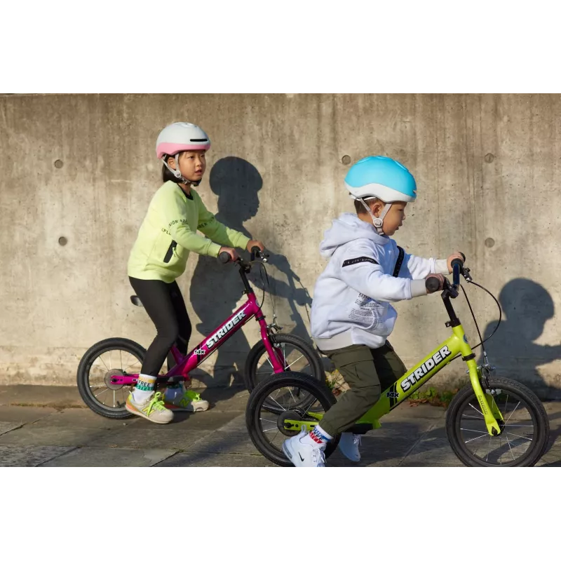 Capacete de bicicleta HJC GLEO MT cinzento rosa — capacete leve e ajustável para criança e jovem