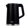 Chaleira elétrica IDEAL 1,7 l, caixa em aço, potência 1500 W, preto