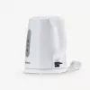 Chaleira elétrica SEVERIN 1 L 2200 W branca — sem fios, base de 360°, resistência oculta