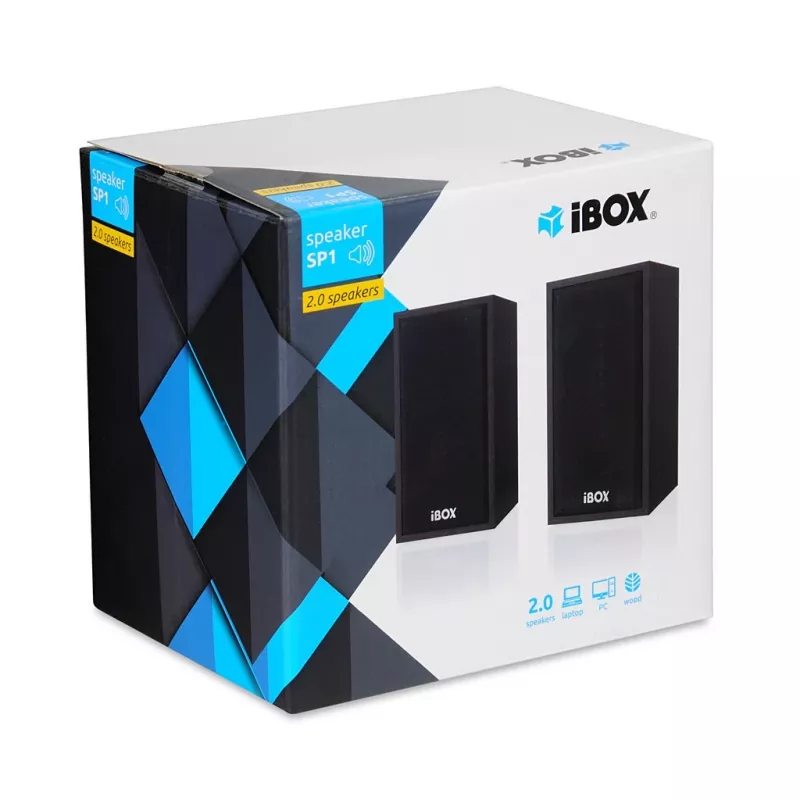 IBOX SP1 - altifalante - para PC - preto