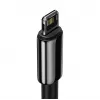 Cabo Lightning Baseus CALWJ-A01 2 m preto 2,4 A