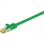 Cabo de rede Goobay 91586 RJ-45 Cat7 1m verde