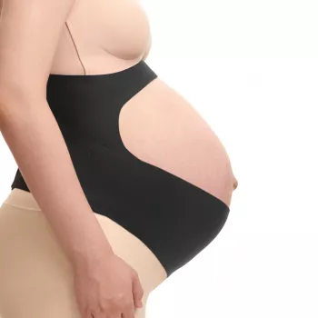 Cinta de gravidez Momcozy, preta, M