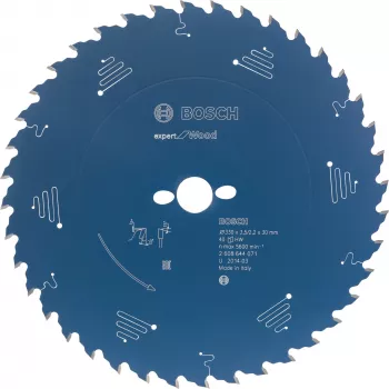 Bosch Expert for Wood 2608644022 lâmina de serra circular, 165 mm, 24 dentes, furo de 20 mm
