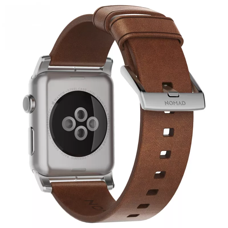 Pulseira Nomad NM1A4RSM00 para smartwatch – pele castanha