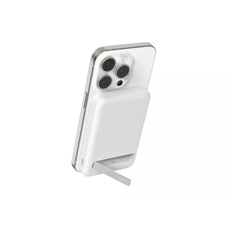 Belkin BoostCharge Pro 8000 mAh carregamento sem fios branco