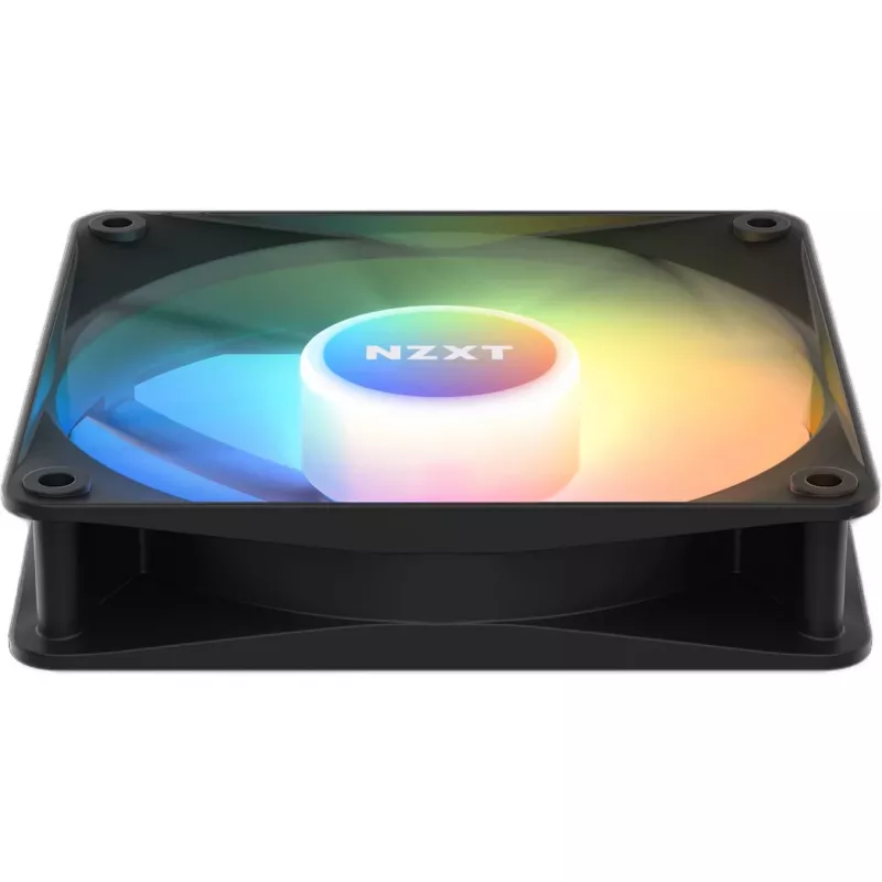 NZXT F120 RGB Core ventoinha de caixa de 120 mm, PWM de 4 pinos, preta