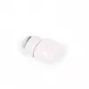 Conector em L de compressão Alphacool 17619 G1/4 macho para fêmea rotativo, branco