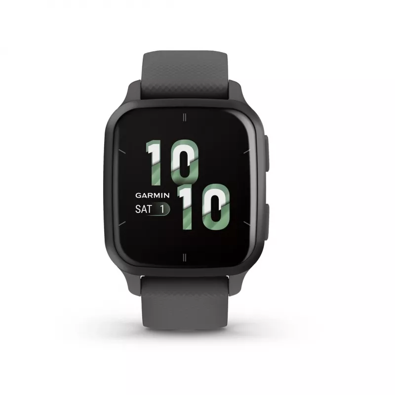 Smartwatch GARMIN Venu Sq 2 — 1,4 inch AMOLED, caixa de 40 mm, cinzento-ardósia, GPS, SpO2, NFC