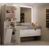 Armário de casa de banho Nel DK 1K cesto cor caxemira