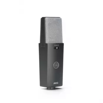 Microfone condensador AKG C114 com padrões direcionais comutáveis