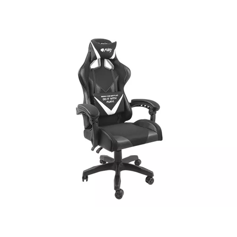 Cadeira gaming universal FURY Avenger L com assento acolchoado preta