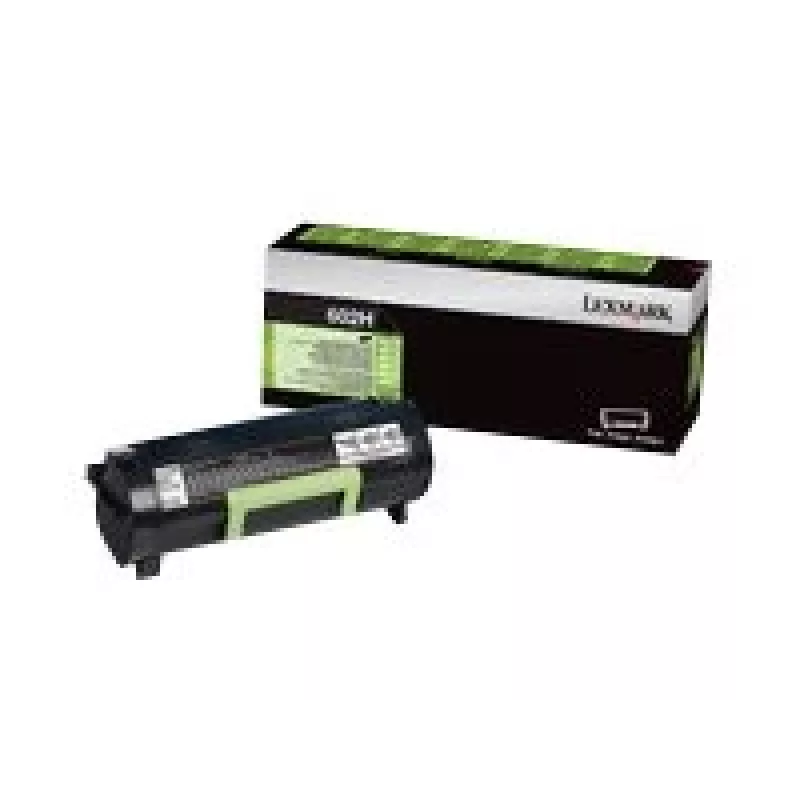 Toner Lexmark 60F0HA0 preto para impressora laser, alcance 10.000 páginas, 1 unid.