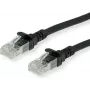 ROLINE - Cabo de rede - RJ-45 (macho) para RJ-45 (macho) - 30 cm - SFTP - CAT 6a - preto (21.15.2975)