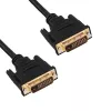 Cabo DVI-D Dual-Link Akyga AK-AV-06 (24+1), ficha macho para ficha macho, 1,8 m, preto