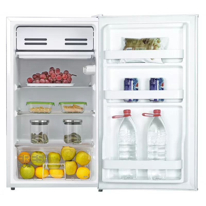 Frigorífico Midea | MDRD142FGE01 | Classe de eficiência energética E | Independente | Armário de refrigeração | Altura 86 cm | Capacidade útil do compartimento de refrigeração 93 L | 41 dB | branco