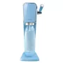 Máquina de gaseificar SODASTREAM Art Blue Steel — garrafa de plástico de 1 L, carbonatador de 60 L, 173×245×430 mm