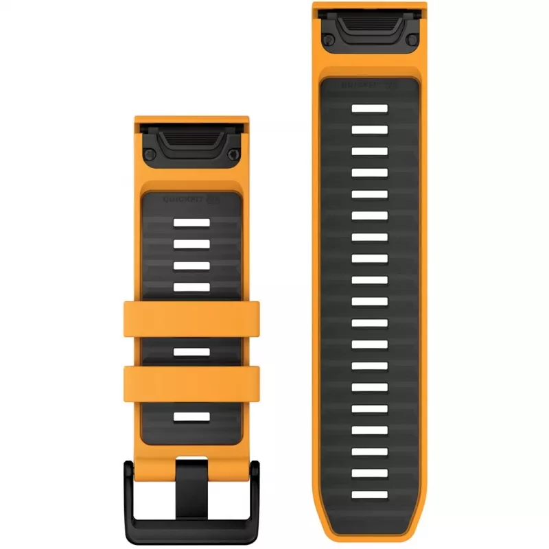 Pulseira Garmin QuickFit 010-13393-01 grafite laranja