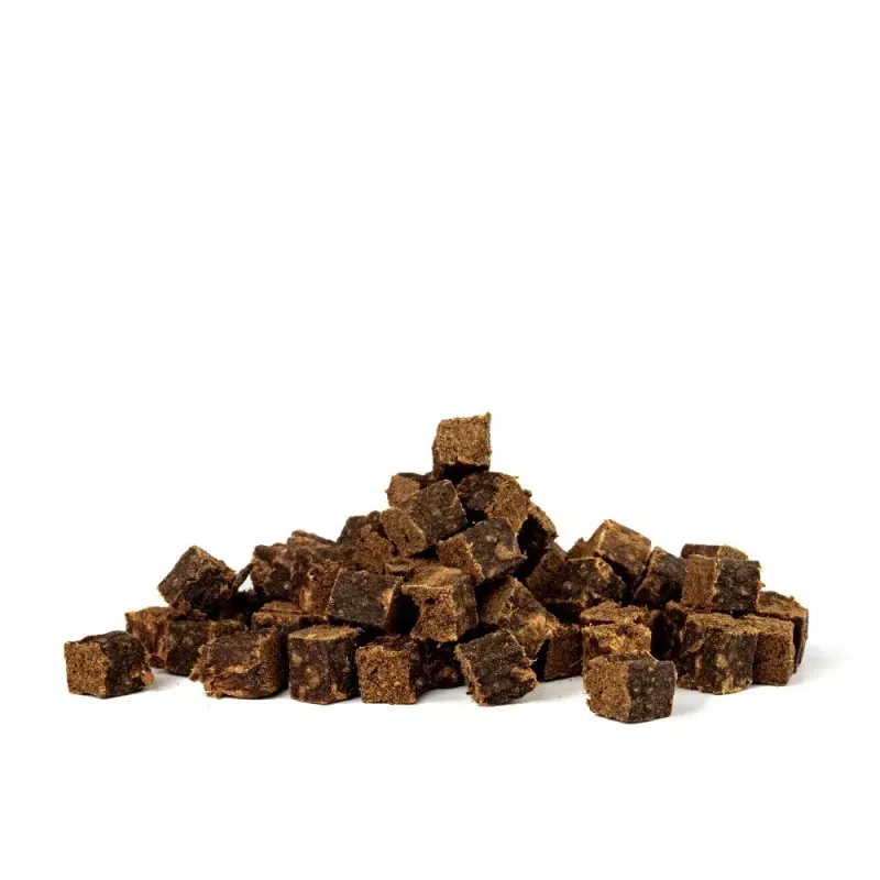 UNISZKI Give Paw Coelho petiscos para cães, 210 g