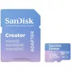 SanDisk Creator - cartão de memória flash (adaptador microSDXC para SD incluído)