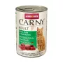 ANIMONDA Carny Adult Vaca, Peru, Coelho - Alimento húmido para gatos - 400 g