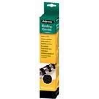 Fellowes - 10 mm - 21 anéis - A4 (210 x 297 mm) - 55 folhas - preto - 25 unid. pente de encadernação em plástico - para Fellowes Galaxy 500, Orion 500, Pulsar+ 300, Quasar+ 500, Star+ 150,