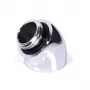 Conector de tubo Alphacool 17591 cromado rosca 1/4 polegadas