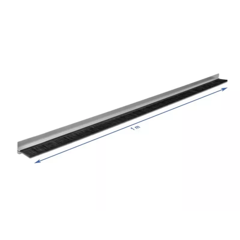 Barra de escovas DeLOCK 66652 40 mm com perfil de alumínio angular