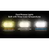Lanterna de cabeça Nitecore NU25 MCT UL recarregável leve 400 lm temperatura multicolor