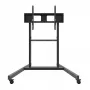 Suporte móvel para monitor EDBAK TR19 para ecrãs até 130 kg, prateleira 1000×600 mm