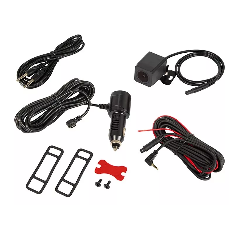 Gravador de vídeo BLACKBOX DVR F620 Carplay Android + câmara de marcha-atrás