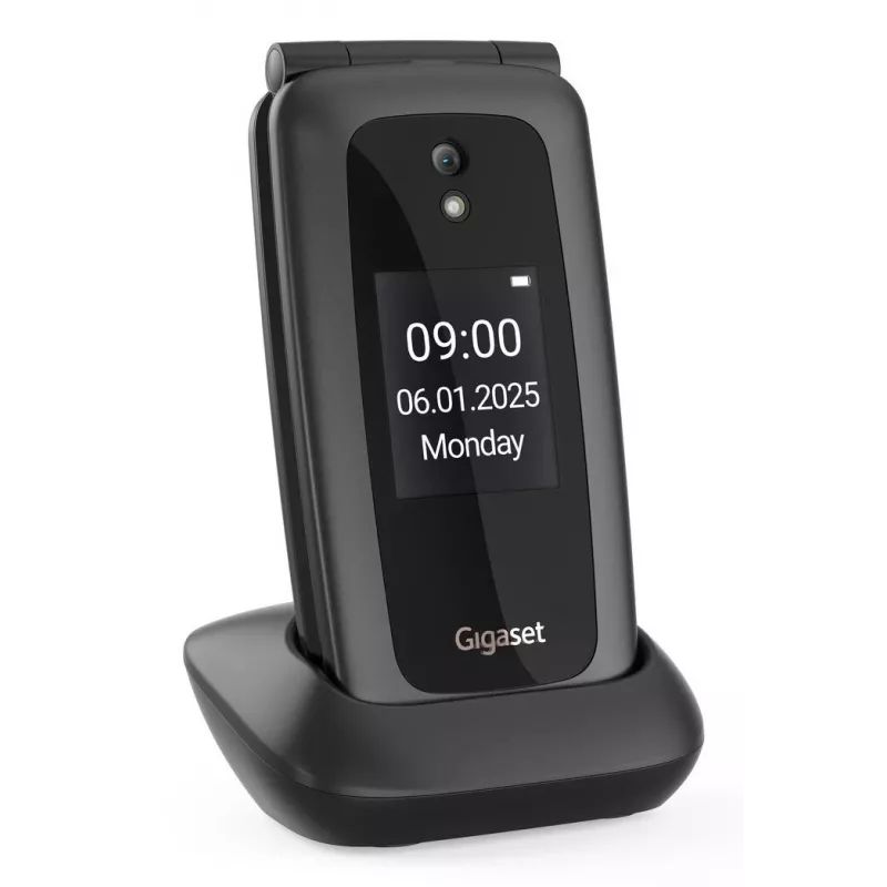 Gigaset GL795 7,11 cm (2,8 polegadas) 142 g 48 MB preto telemóvel para seniores