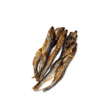 Petisco para cães UNISZKI Arenque seco 50 g — sabor peixe, saco de 50 g, iguaria natural firme