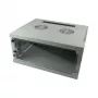 Armário de rack ALLNET ALL-SMQ5409GRAU 9U rack autónomo, capacidade 50 kg, fechadura com chave, cinzento