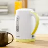 Chaleira Zelmer 1,7 L 2200 W branco amarelo