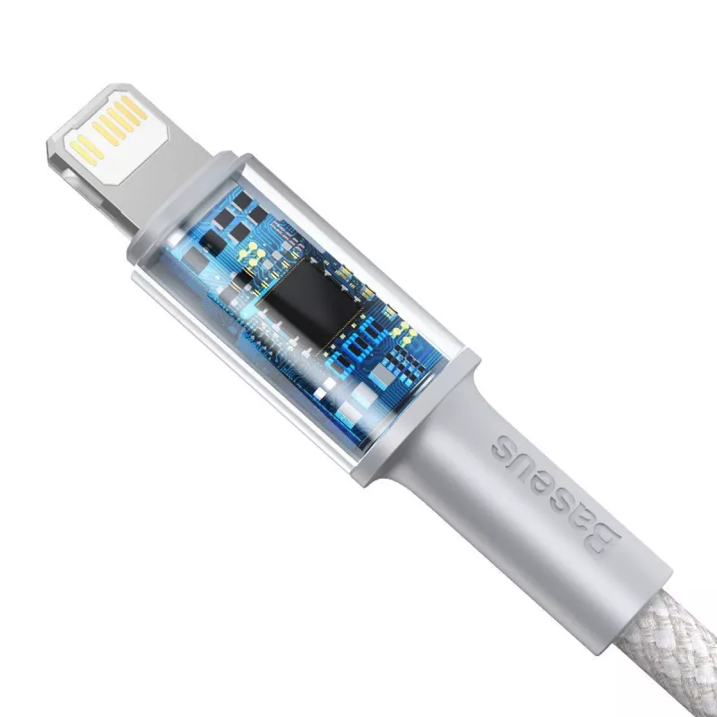 Cabo Lightning Baseus CATLGD-02 1 m branco