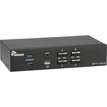 KVM-Switch Inter-Tech IPC AS-41HUS 4 portas USB