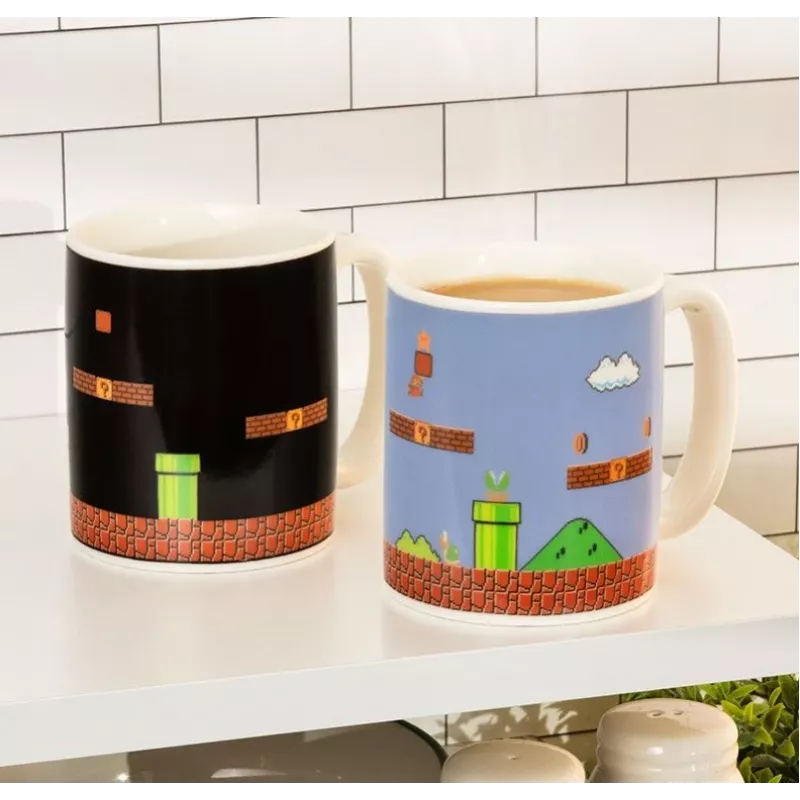 Caneca termossensível Paladone Super Mario Bros